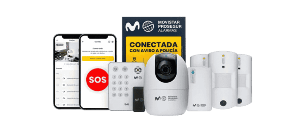 ¿Cómo Contratar Movistar Prosegur Alarmas? Antes de elegir un sistema de seguridad, es recomendable realizar un análisis previo para identificar posibles vulnerabilidades en la vivienda o negocio. Para ello, puedes optar por dos métodos de contacto: 🟡 Llamar al teléfono gratuito de Movistar Prosegur, donde un especialista te asesorará sobre la mejor opción para tu caso. 🟡 Completar el formulario online, facilitando tus datos para que un experto en seguridad se ponga en contacto contigo y evalúe las necesidades específicas de tu inmueble.